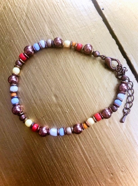 ALONISSOS armband Multi koppar