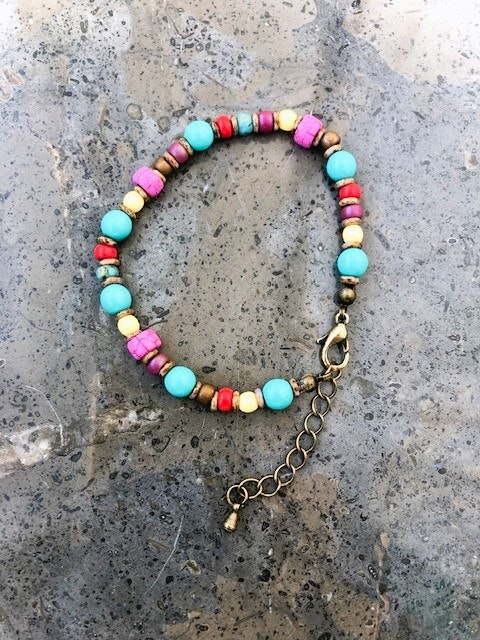 ALONISSOS armband Multi brons