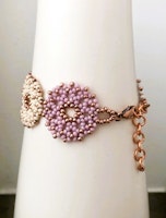 FLOWER POWER armband 3 varianter