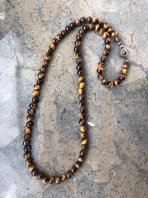 TIGER EYE Halsband