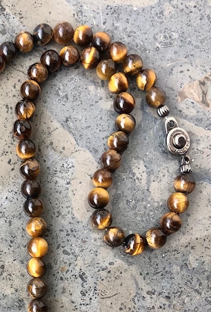 TIGER EYE Halsband