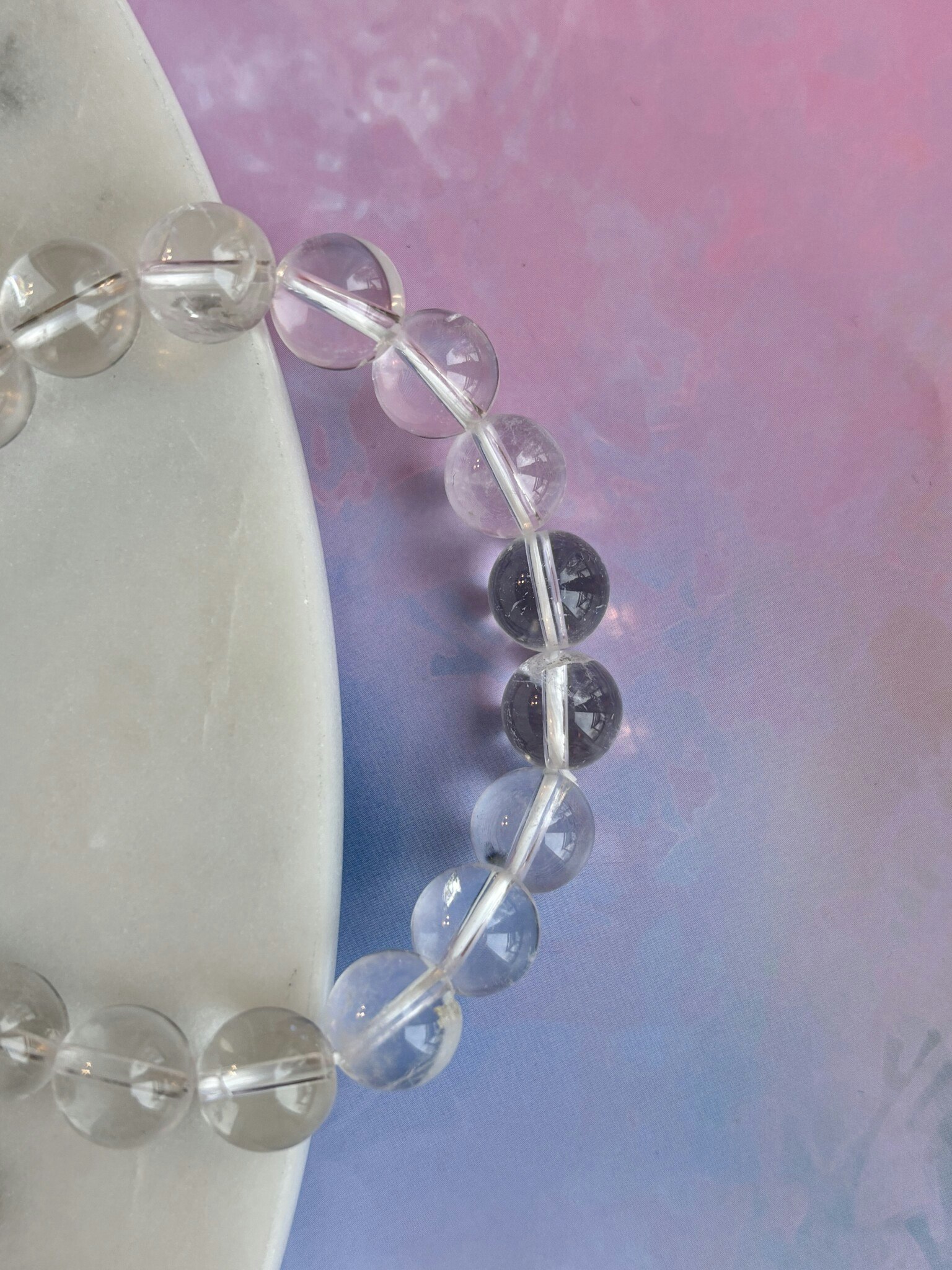 Bergkristall, armband