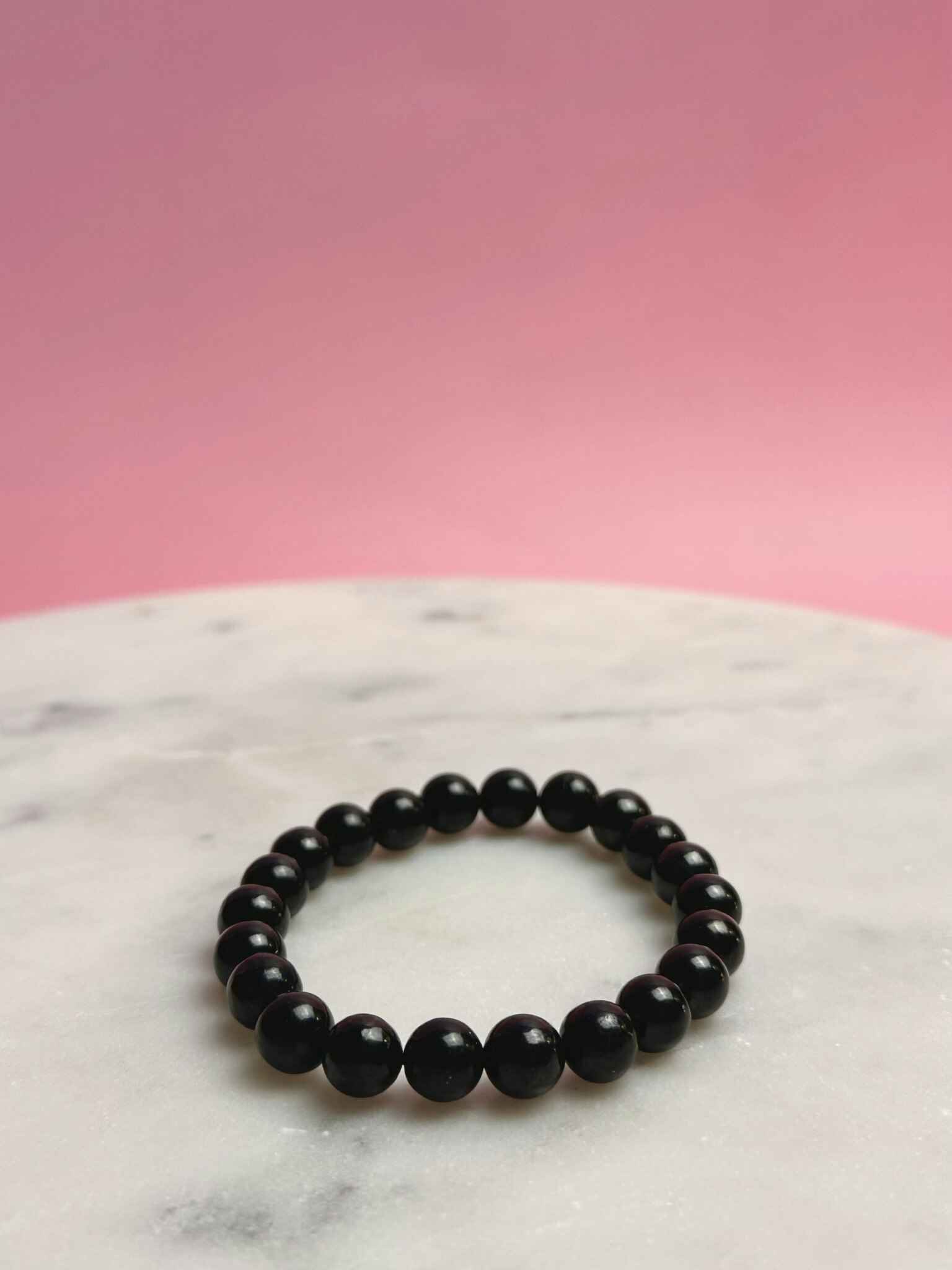 Svart turmalin, armband