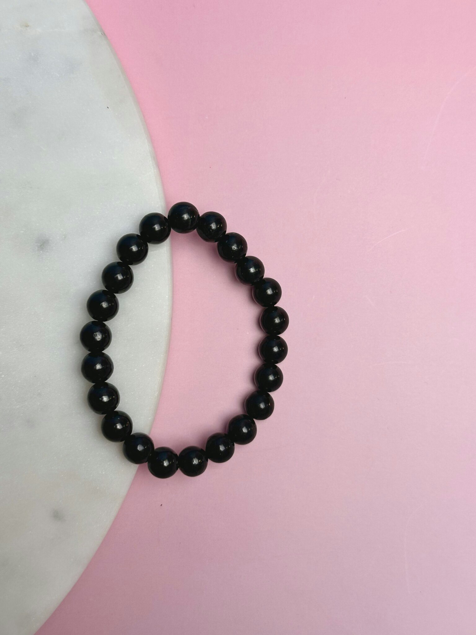 Svart turmalin, armband