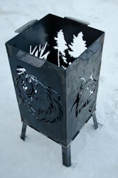 Tekverk Eldkorg