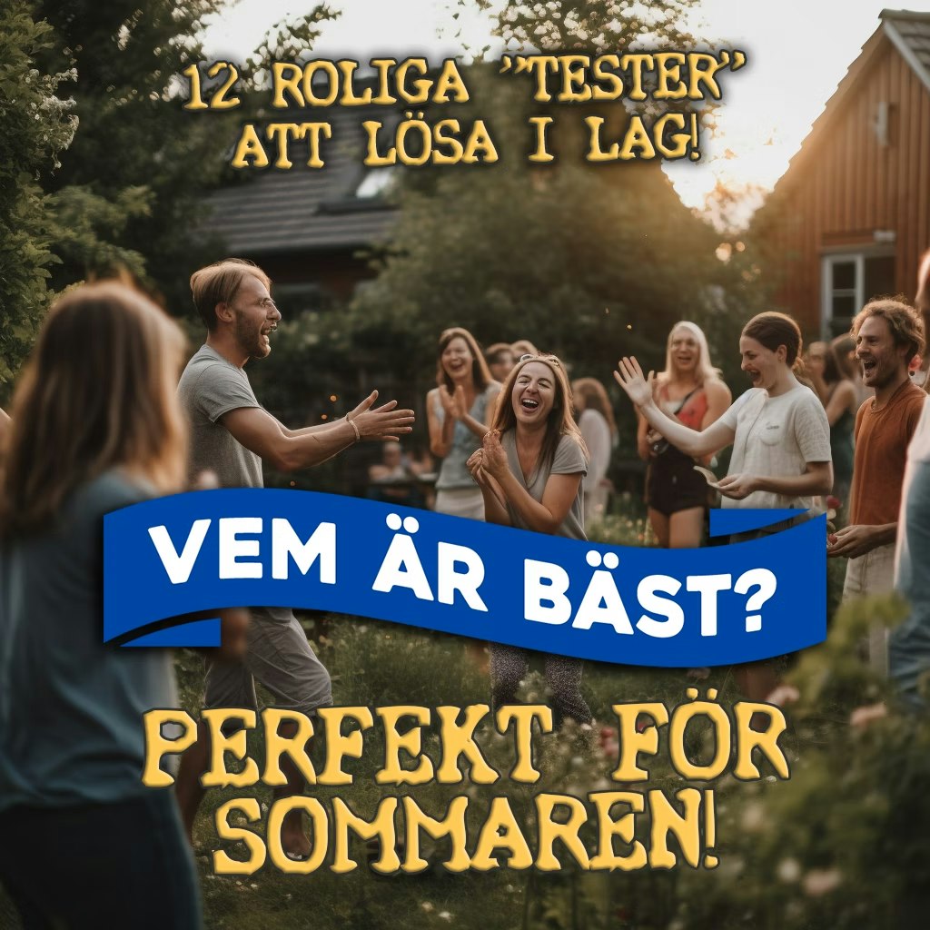 12 Roliga Midsommarlekar