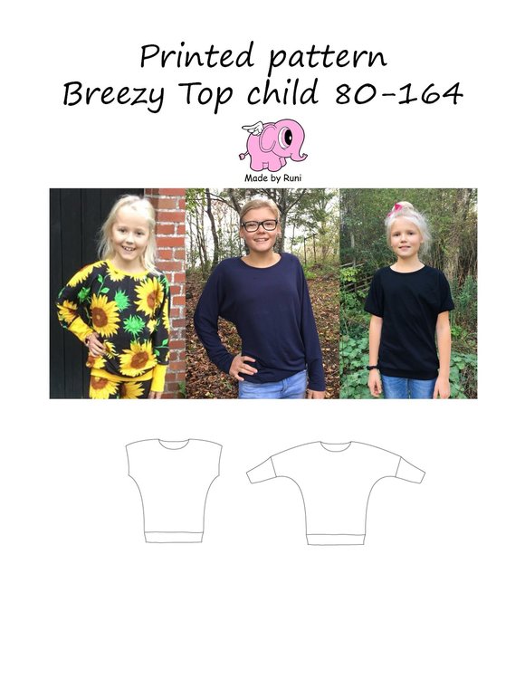 Made by Runi´s Breezy Top paket, barn och dam