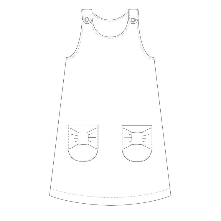 So Sew Me's Karlssons Dungaree Dress Strl 62-164