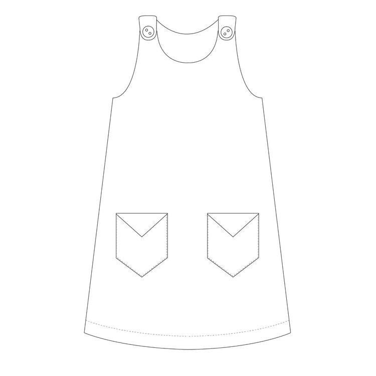 So Sew Me's Karlssons Dungaree Dress Strl 62-164