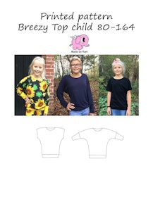Made by Runi´s Breezy Top barn, stl. 80 - 164