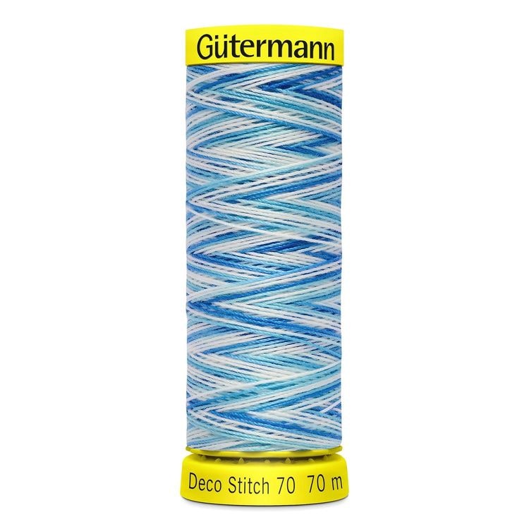 GÜTERMANN Deco Stitch sytråd 70 m, 10 olika färger OBS! BESTÄLLNINGSVARA