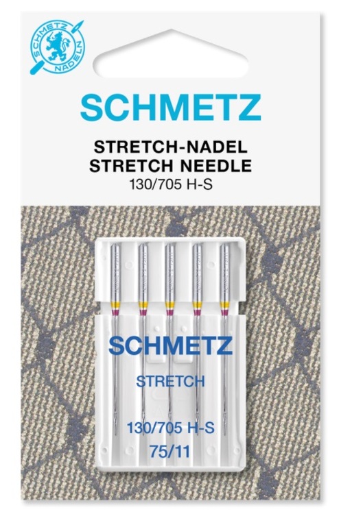 Schmetz Symaskinsnålar Stretch 75/11 (130/705 H-S)