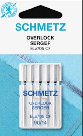 Schmetz Symaskinsnålar Overlock 90/14 (ELx705 SUK CF)