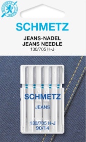 Schmetz Symaskinsnålar Jeans 90/14 (130/705 H-J)