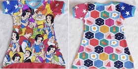 Tunic with Snow White and the 7 dwarfs size. 86