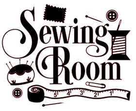 Sewing Room (sign)