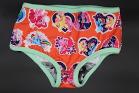 Apricot panties with My Little Pony figures size. 146