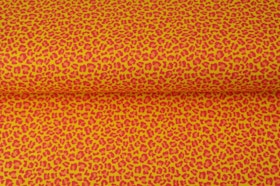 Gul/orange Leopard mönstrat