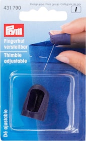 Prym plastic open Thimble, adjustable.