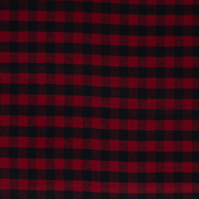 Red & black checkered (flannel)