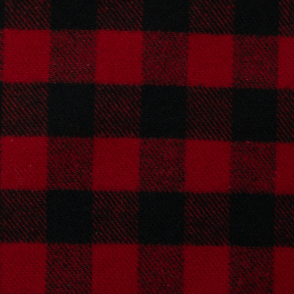 Red & black checkered (flannel)