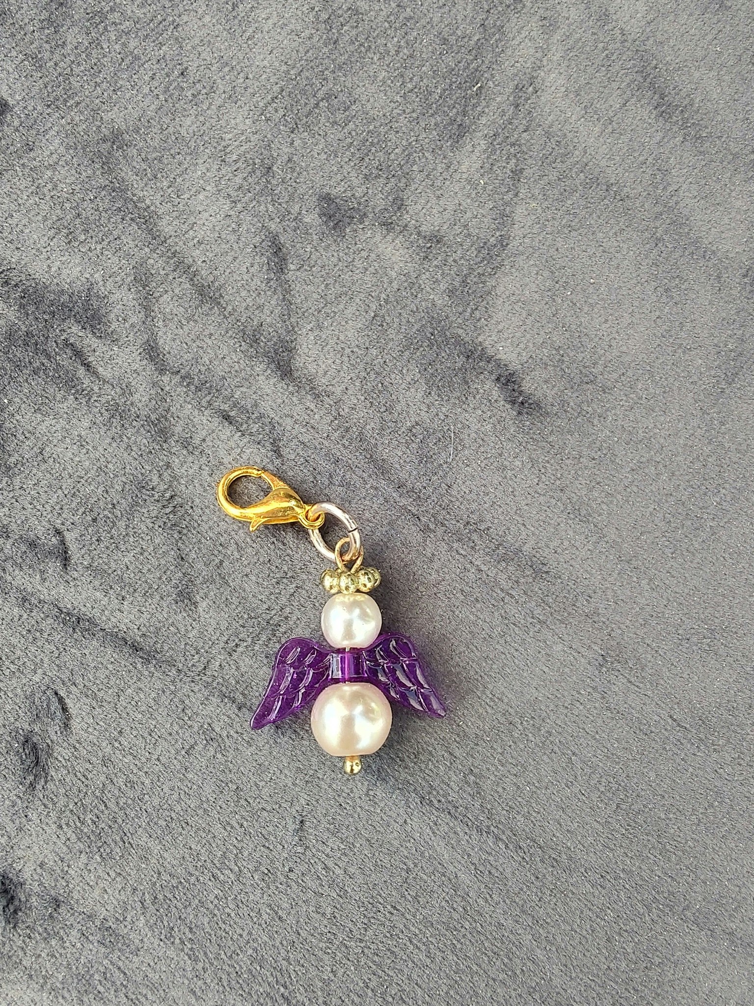 Small angel keyring