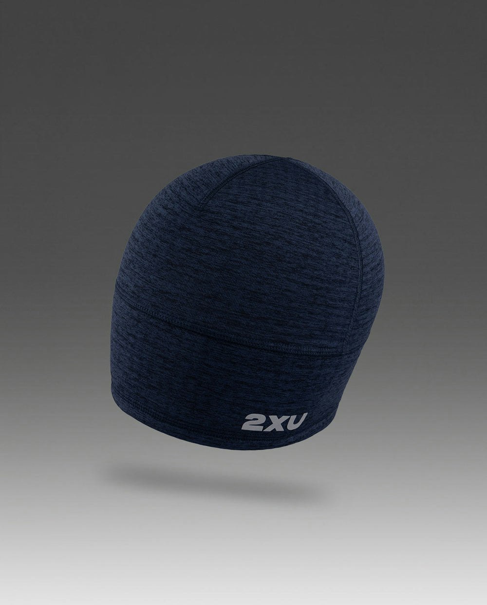 2XU ignition Beanie - Midnight/Silver Reflective