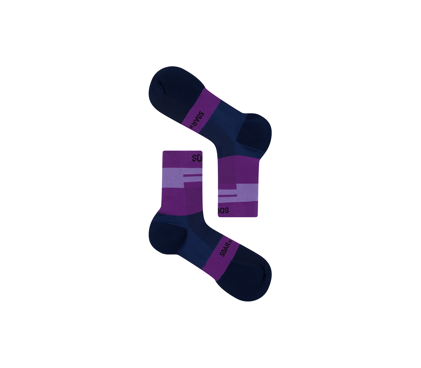 SOAR Running Ankle Sock - Purple