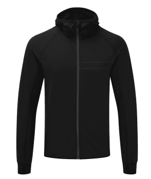 Ashmei Merino Hoodie Sweatshirt (Herr) - Svart