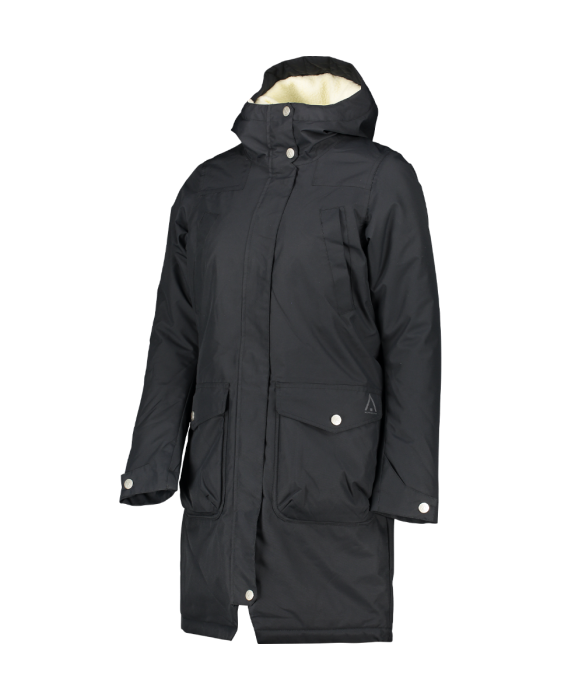 WearColour Halo Parka - Black (dam) - Sevensports