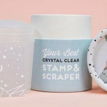 Stamp & Scraper - Crystal Clear