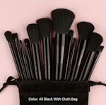 Makeup Brushes - sett med 10 sminkekoster