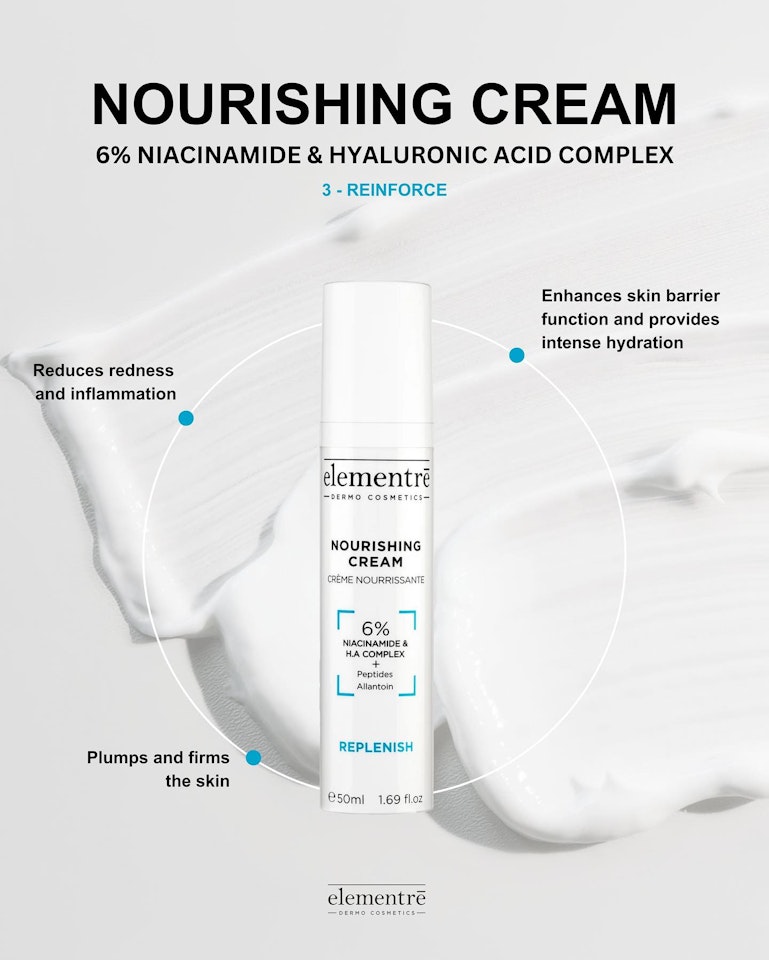 Nourishing Cream 50 ml - elementrē dermo cosmetics