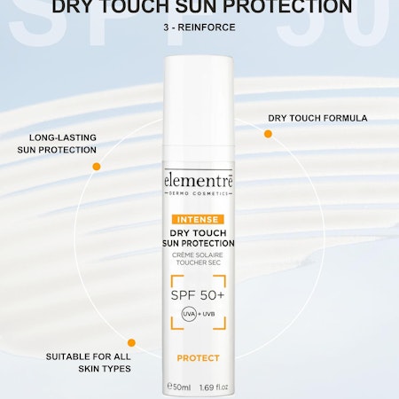 Dry Touch Sun Protection SPF 50+ 50 ml - elementrē dermo cosmetics