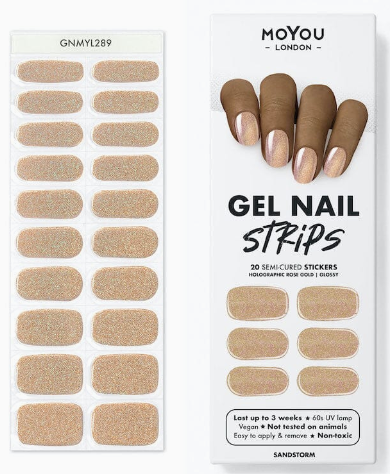 Gel Nail Strips - Sandstorm