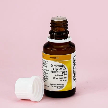 Vitamin D Oil ACO, oral drops, solution 80 IU/drop 25 ml