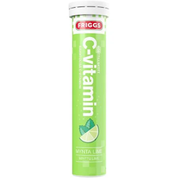 Friggs C-vitamin Mynta Lime 20 brustabletter
