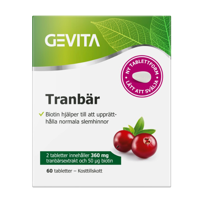 Gevita Cranberry 60 tablets