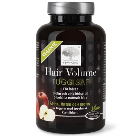 New Nordic Hair Volume Tuggisar 60 st
