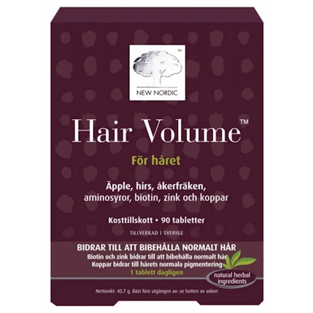 New Nordic Hair Volume 90 tabletter