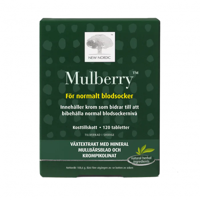 New Nordic Mulberry 120 tabletter
