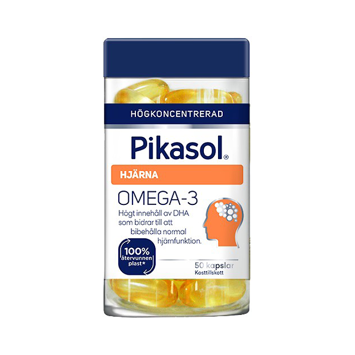 Pikasol Hjärna 50 kapslar