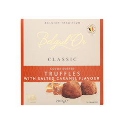 Belgid'Or Cocoa Dusted Tryfflar Salt karamell