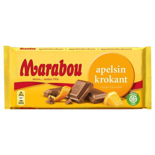 Marabou Apelsin 200g