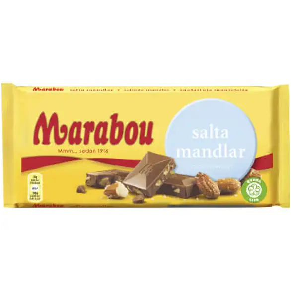 Marabou Salted Almonds 200g