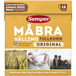 Semper Må Bra Välling Fullkorn Original 510 g