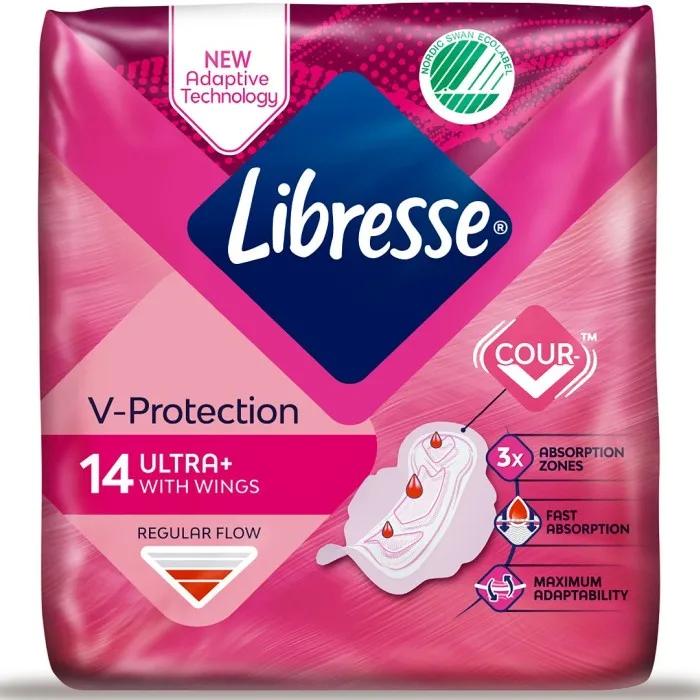 Libresse Ultra Thin Normal Wing 14pcs