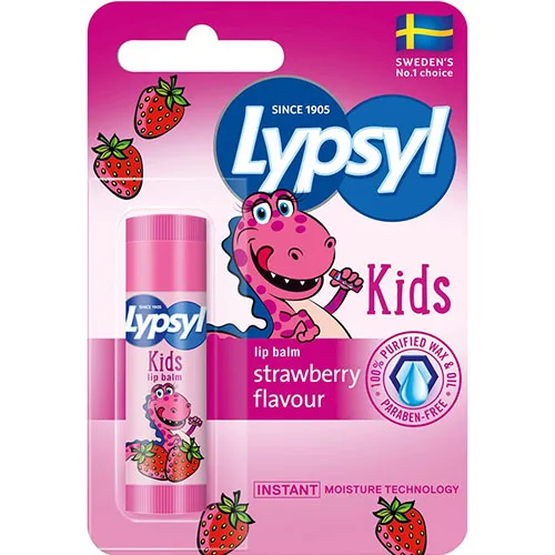 Lypsyl Kids lip balm - strawberries