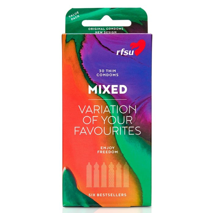 RFSU Mixed Condoms 30 pcs