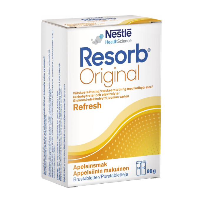 Resorb Original Apelsin brustabletter 20 st